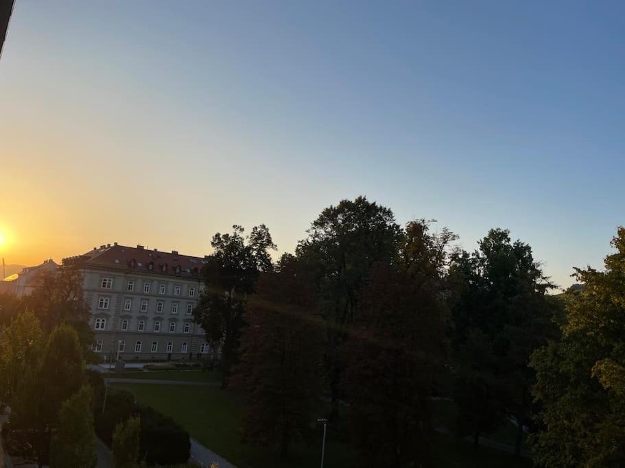 Studio With A View On City Center Park Maribor Exteriör bild